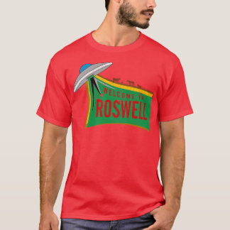 T-shirt Bienvenue À Roswell