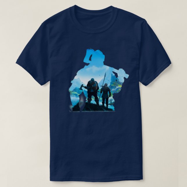 T-shirt Bienvenue à Valheim (Design devant)