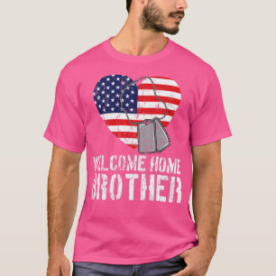 T-shirt Bienvenue Accueil Frère Militaire Correspondant Ho
