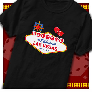 T-shirt Bienvenue au panneau Las Vegas Trip Las Vegas Fabu
