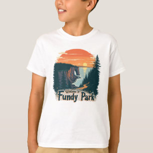 T-shirt Bienvenue au parc national canadien Fundy