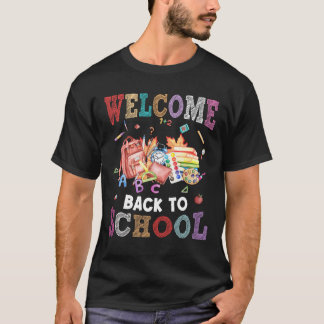 T-shirt bienvenue au professeur d'école