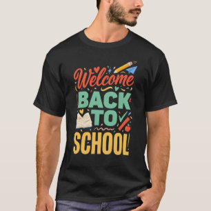 T-shirt Bienvenue au retour à l'école Équipe d'enseignan