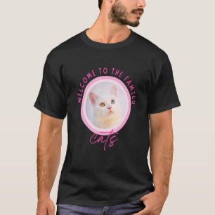 T-shirt Bienvenue chez le chat de la famille