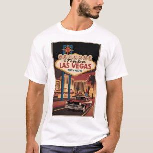 T-shirt Bienvenue dans la fabuleuse Las Vegas Nevada
