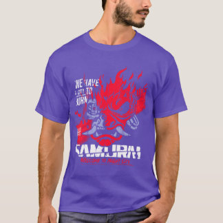 T-shirt Bienvenue dans la ville nocturne Samouraï Nous avo