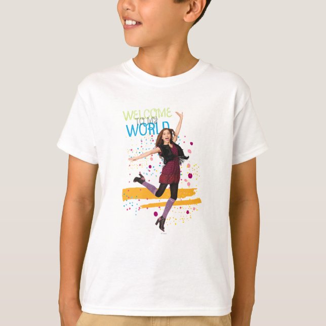 T-shirt Bienvenue dans mon monde (Devant)