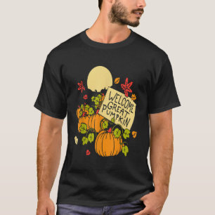 T-shirt Bienvenue grand Citrouille