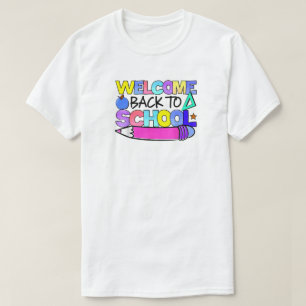 T-shirt Bienvenue Retour à l'école Grand enseignant 2024