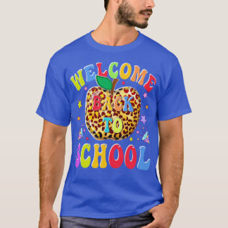 T-shirt Bienvenue Retour à l'école Premier jour enseignant