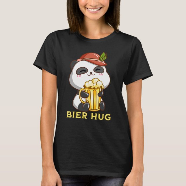 T-shirt Bier Hug Pun Oktoberfest (Devant)