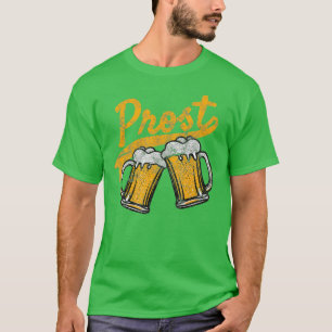 T-shirt Bière allemande à la bière à la poitrine Boire des