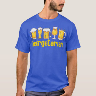 T-shirt Bière Beergetarian Funny Craft