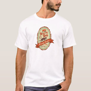 T-shirt Bière blonde allemande Scurvy d'orange de chien