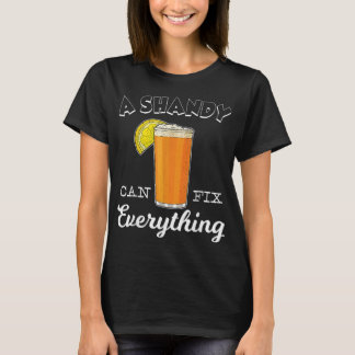 T-shirt Bière brassage à la maison Boisson d'été Shandy