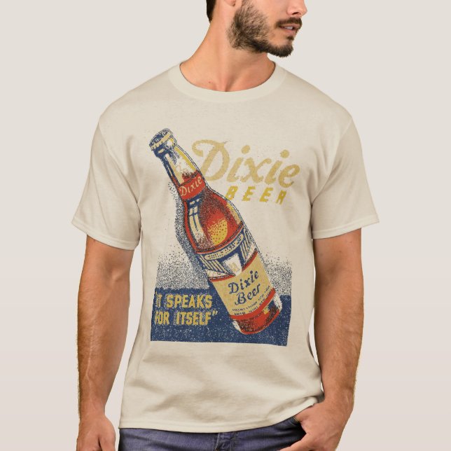 T-shirt bière de dixie (Devant)