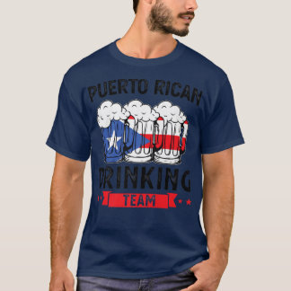T-shirt bière de l'équipe de boisson de Mens Perto 