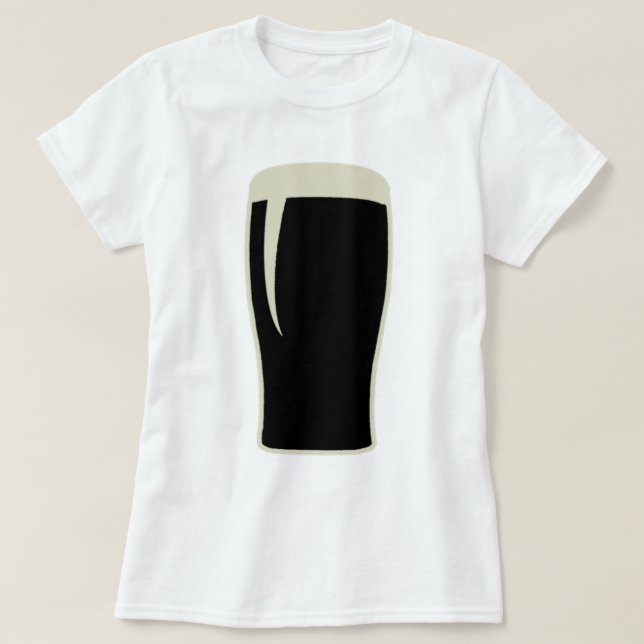 T-shirt Bière de malt d'o de pinte (Design devant)