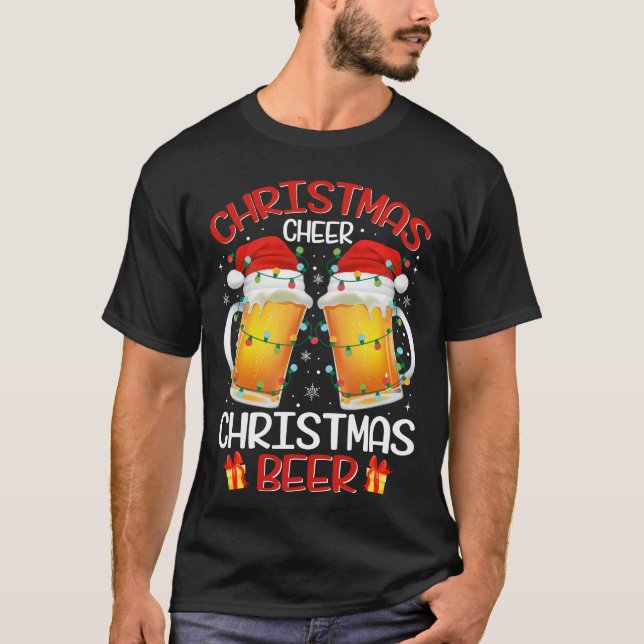 T-shirt Bière de Noël de Noël de Noël (Devant)