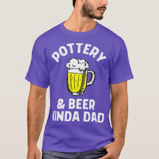 T-shirt Bière de poterie d'amp genre papa
