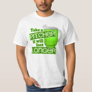 T-shirt Bière de vert du jour de St Patrick drôle