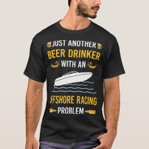T-shirt Bière Drinker Offshore Racing