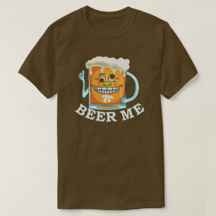 T-shirt Bière drôle je grimaçant l'humour potable de ta