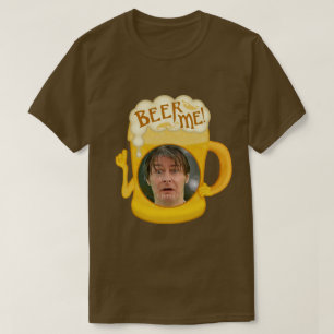 T-shirt Bière drôle je photo personnalisée par potabl