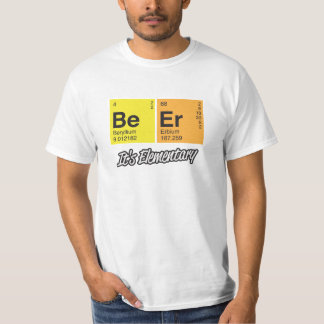 T-shirt Bière - elle est élémentaire