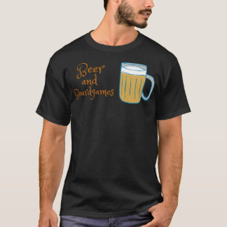 T-shirt Bière et jeux de société