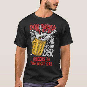 T-shirt Bière Funny Texte personnalisé