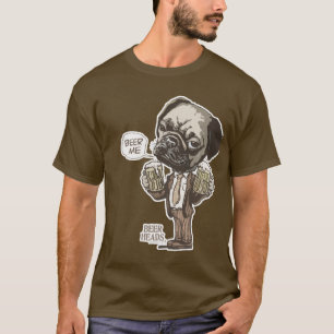 T-shirt Bière je carlin par des studios de Mudge