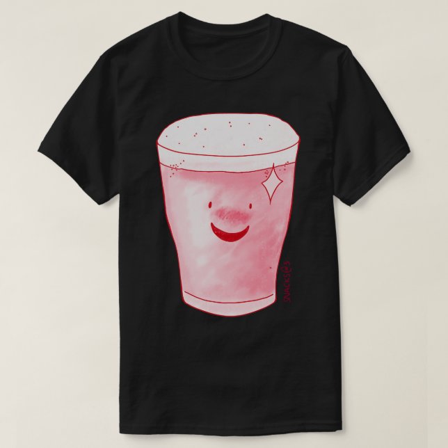 T-shirt Bière ROSE (Design devant)