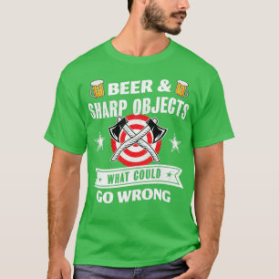T-shirt Bière Sharp Objets ce qui pourrait mal tourner Ax