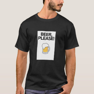 T-shirt Bière S'Il Vous Plaît Chemise