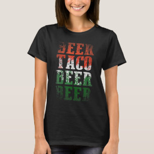 T-shirt Bière Taco Bière Cinco De Mayo