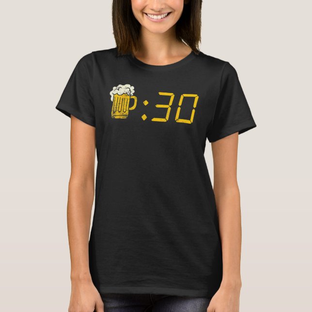 T-shirt Bière Trente Boire Ou Se Faire Dormir (Devant)