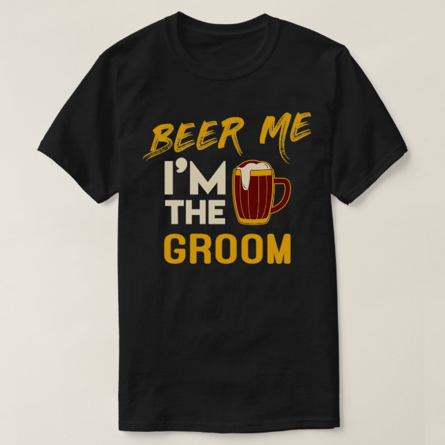 T-shirt Bières à moi Ix27m le marié 5 (Design devant)