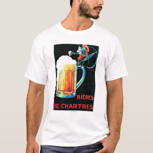 T-shirt Bières d'affiche promotionnelle de Chartres
