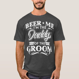 T-shirt Bières pour moi je suis le papa du marié buveur de