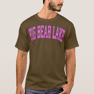 T-shirt Big Bear Lake California CA Sport sportif Vintage