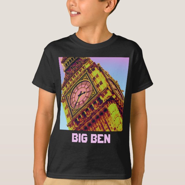T-shirt Big Ben en couleurs (Devant)