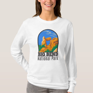 T-shirt Big Bend National Park Balances Rock Vintage