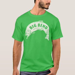 T-shirt Big Bend National Park Fish Tan