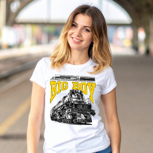 T-shirt Big Boy 4014 Loco à vapeur. Union Pacific Classe 4