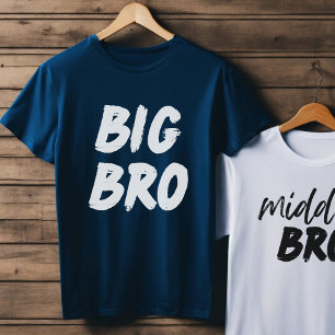 T-shirt BIG BRO bébé frère faire-part, cadeau frère frère