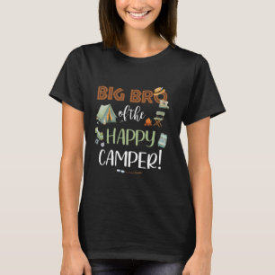 T-shirt Big Bro de l'Happy Camper Premier Anniversaire Cam