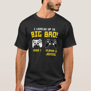 T-shirt Big Bro Faire-part Brother Gamer Contrôleur Gami