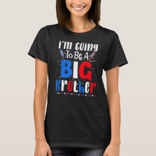 T-shirt Big Brother 4 juillet Grossesse Genre Révéler Fi