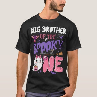 T-shirt Big Brother De La Éffrayante 1 Fille Anniversaire